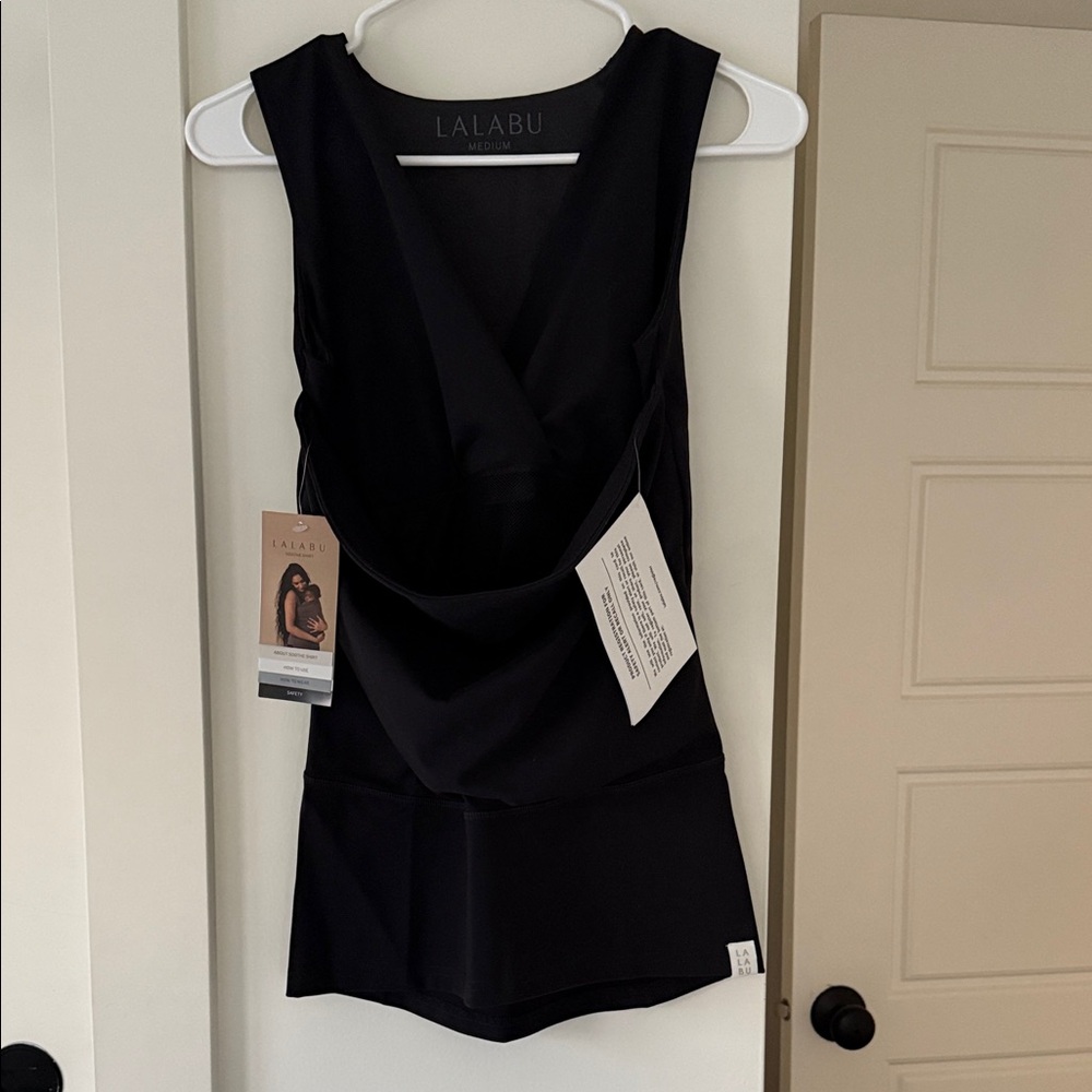 LaLabu Black Nursing Tank Top